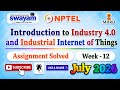 Introduction To Industry 4.0 &amp; Industrial Internet Of Things Week 12 Assignment Ans#NPTELASSIGNMENTS