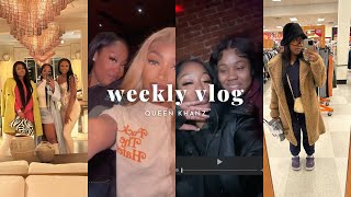 Weekly Vlog #3 - NY Sunday Brunch, P.F Chang&#39;s - Bar hop | QueenKhanz