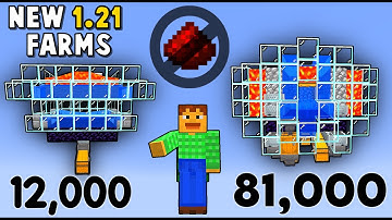 End Platform Auto Mining Cobble Farms [TUTORIAL] (No Player, No TNT) 1.21.0-1.22+ Minecraft