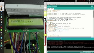 ARDUINO & LCD Display | Display Date and Time on LCD with Arduino | a little coding