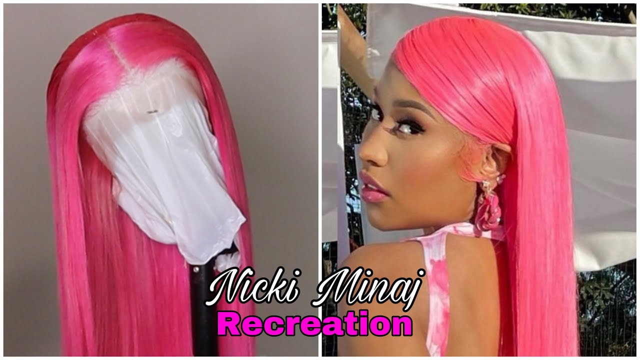 Let's Recreate Nicki Minaj Hot Pink Hair | Aqua_diva - thptnganamst.edu.vn