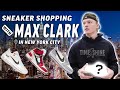 Max clark goes sneaker shopping in nyc and bought some crazy sneakers