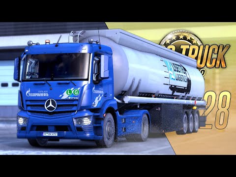 НЕДООЦЕНЕННЫЙ И ОДИН ИЗ ЛУЧШИХ - Mercedes-Benz Antos - Euro Truck Simulator 2 (1.46.2.17s) [#328]