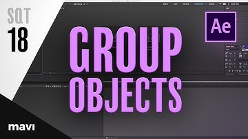 How To Group (Pre-Compose) Objects in After Effects [Super Quick Tutorial #18]