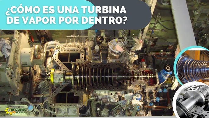 Generadores de turbina de vapor  How it works, Application & Advantages