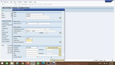 How to create a plant and how storage location assigned to a plant in SAP