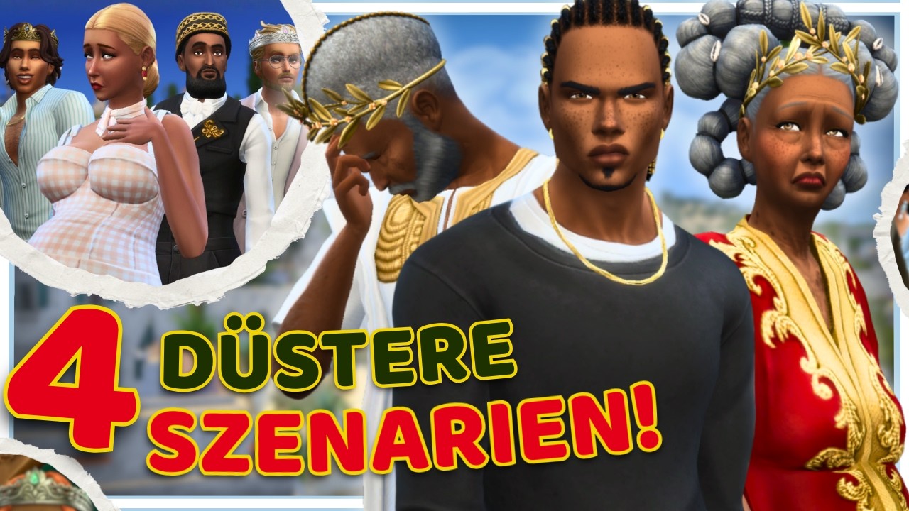 👑 4 *dramatische* CHALLENGES für das Die Sims 4 Krone & Vermächtnis Erweiterungspack! 😍✨ | SIMBO