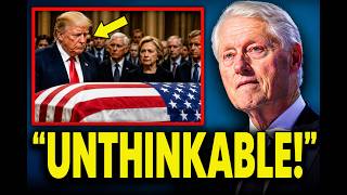 Trump's Shocking Funeral Appearance Leaves Bill Clinton Speechless