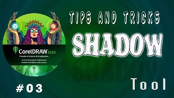 CorelDraw 2020 Tips & tricks -  Use the Drop Shadow & Inner Shadow Tool (Part #3)