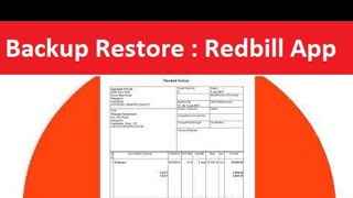 Backup file restore in Redbill App screenshot 3