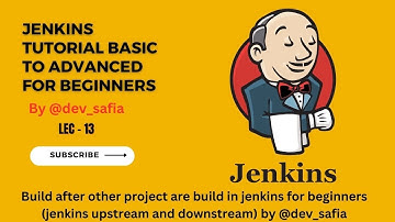Build after other project are build in jenkins for beginners (jenkins upstream and downstream)