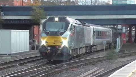 Chiltern Class 68 Loco Hauled Sets @ London Marylebone - 7th November 2018