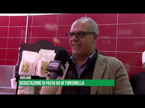 Giugliano, degustazione pasta da GF Fontanella