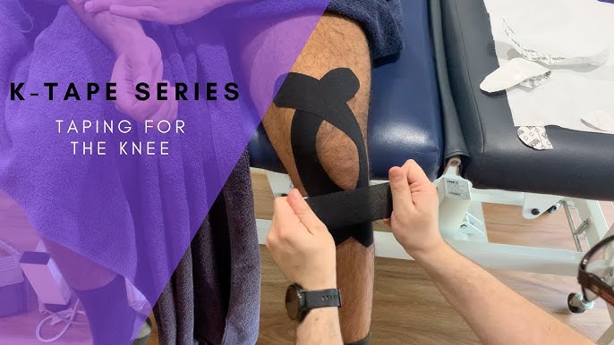How to apply Kinesiology Tape for Anterior Knee - Patella tendonitis &  Patella femoral pain - YouTube