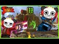 Greatest LEGO Adventures! Let's Play Jurassic World + City Undercover with Combo Panda