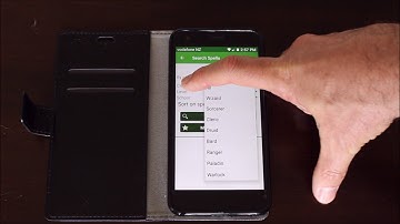 Complete Reference to 5e Application (Android).