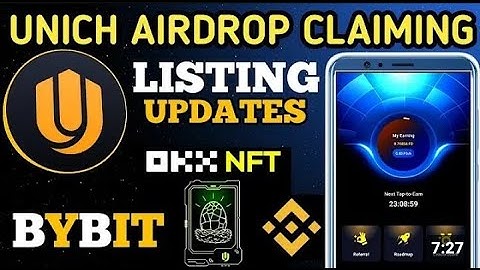 UNICH airdrop TGE and Listing is finally Confirmed ✅