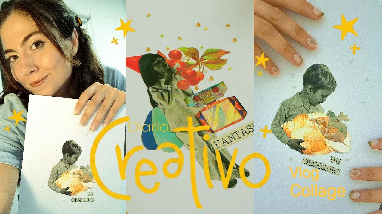 Diario Creativo Día #4: ¡Desbloquea tu Creatividad! | Collage Paso a Paso
