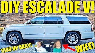 I Made My Supercharged Escalade Faster, Fixed The 8-Speed Transmission & Bought My Wife A New Daily! by LegitStreetCars 532,475 views 4 months ago 1 hour, 2 minutes