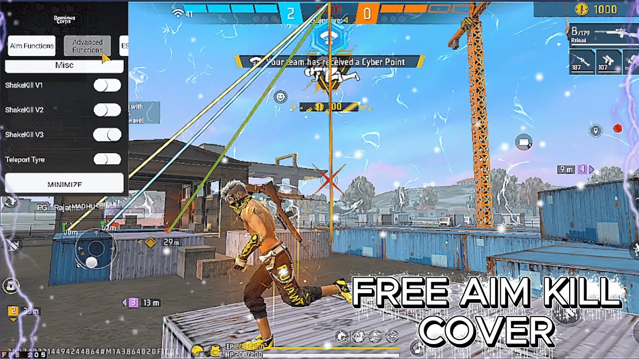FREE FIRE LIVE GOLD TO GRANDMASTAR / AIM SILENT MAX 