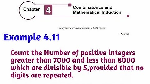Class 11 Chapter 4 Combinatorics and Mathematical Induction Example 4.11