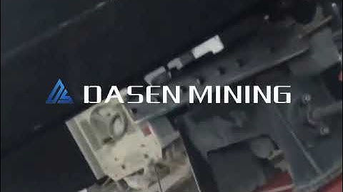 How to install gold shaking table