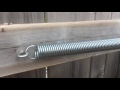 DIY Install a Gate spring, Backyard Gate Spring Shut