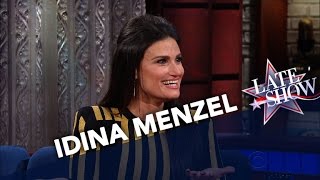 Idina Menzel Is A Fan Of Stephen's Tweets