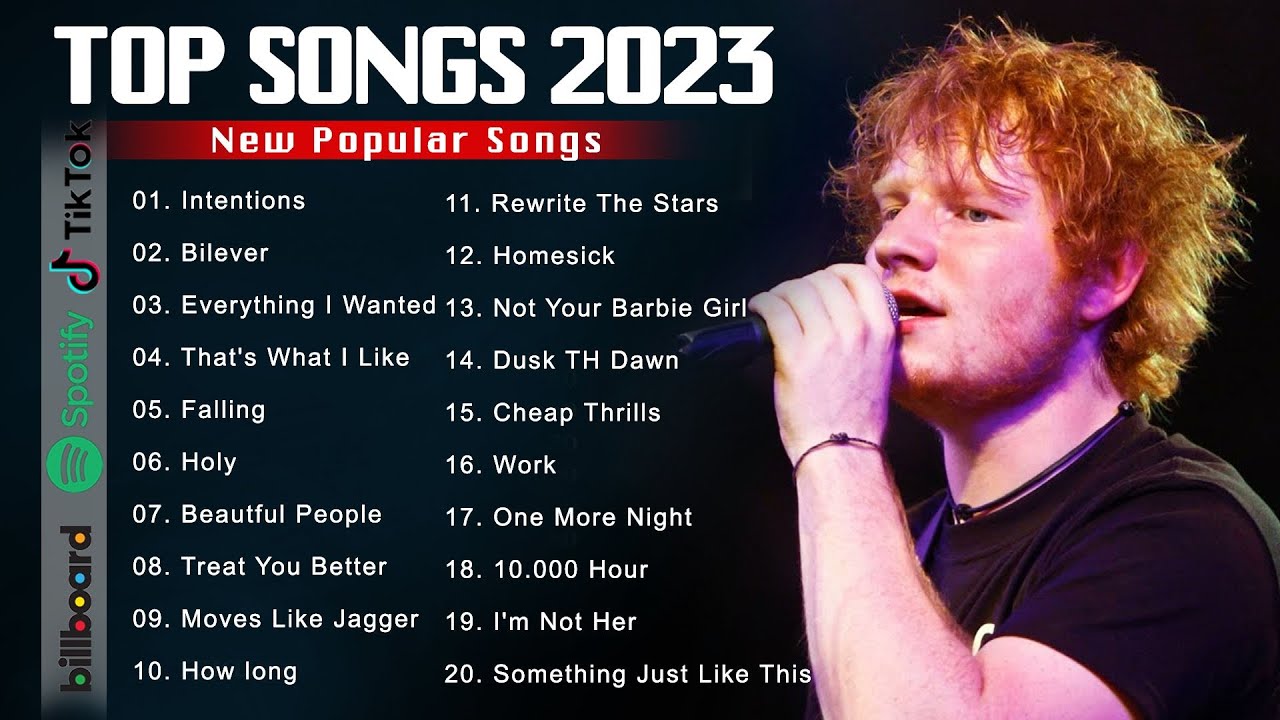 Top Tracks 2025 Playlist In Billboard Maroon five, Rihana, Edele