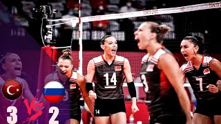 Türkiye - Rusya Voleybol Maçı 2021