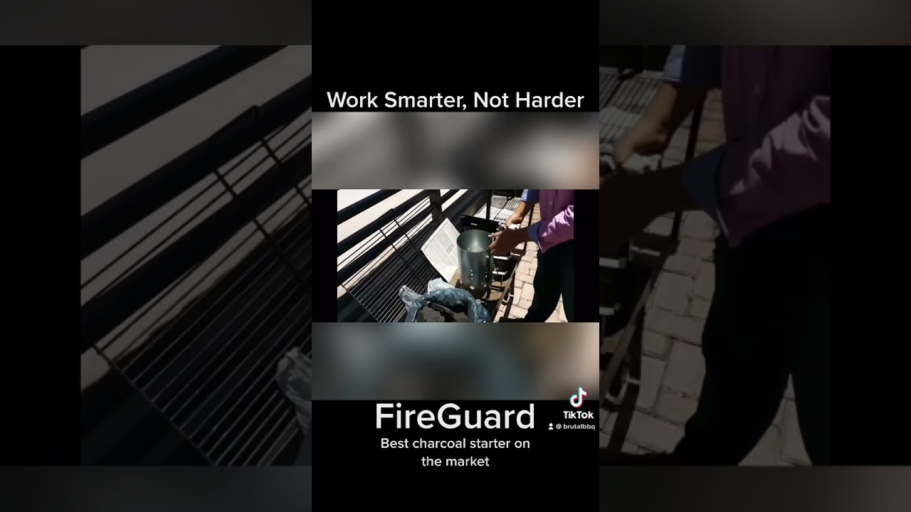 brutal bbq fireguard charcoal starter