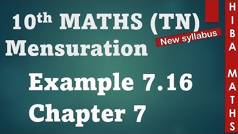 class 10th maths chapter 7 example 7.16 tn samacheer hiba maths