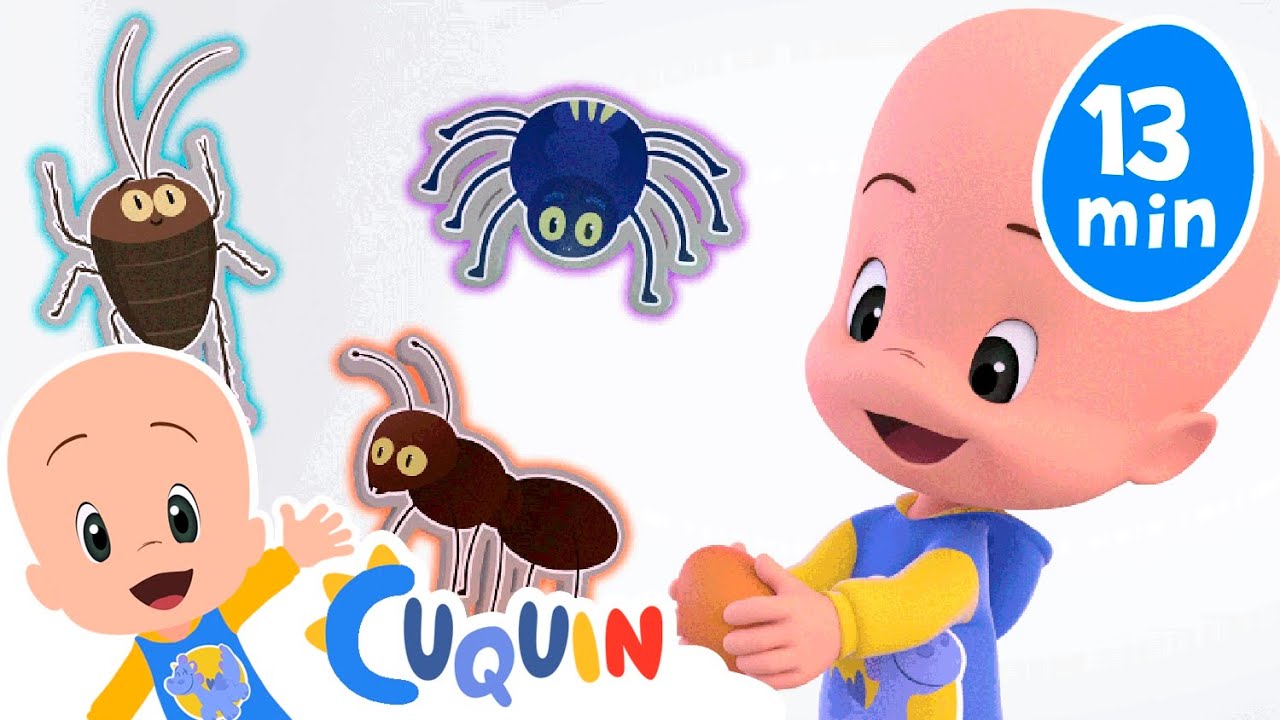 Surprise Eggs: Insects | Cleo & Cuquin | Songs | Kids