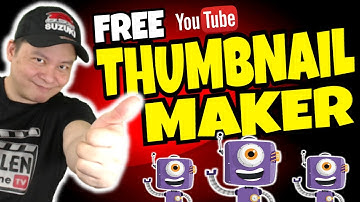 YOUTUBE THUMBNAIL MAKER   II   FREE, QUICK, & EASY ( Tagalog Tutorial )