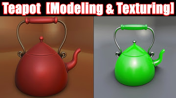 How to Create a Teapot in Blender 2.91