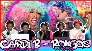 Cardi B - Bongos (feat. Megan Thee Stallion) [Official Music Video] | Reaction