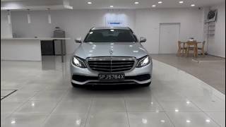 Mercedes Benz E200 Exclusive R18 LED 2017 Silver - SPJ5784X