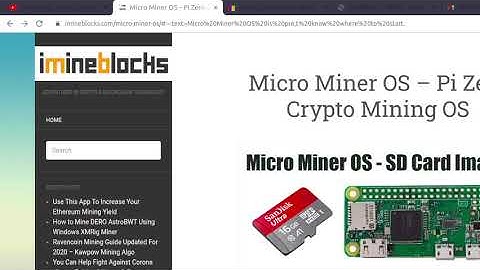 CPU Mining Crypto with a Raspberry Pi Micro Miner