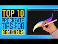 PROCREATE - Top 10 Features for Beginners