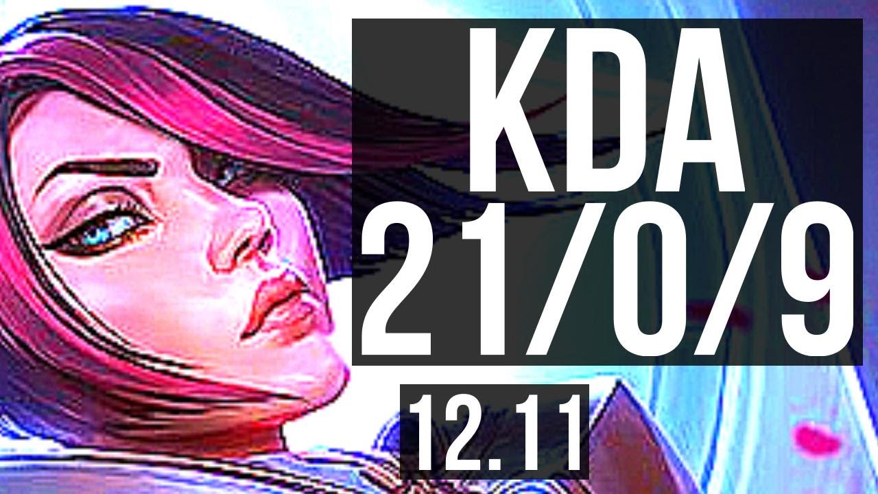 FIORA vs GRAVES (TOP) | 21/0/9, 11 solo kills, Legendary, 70% winrate | KR Master | 12.11