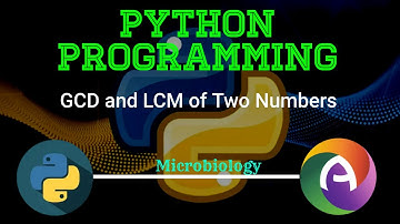 GCD and LCM Python Programming || Microbiology || CS Paper || Complementary || andoubleos