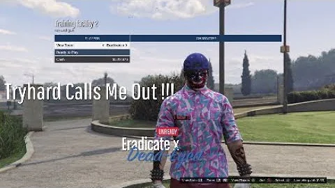 Tryhard Calls Me Out | 1v1 RNG | GTA V Online | Must Watch!!!