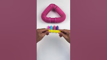 Creating and Relax POP-ASMR STYLE #diy #satisfyingvideos #relaxing #creative #oddasmr #poptubesounds