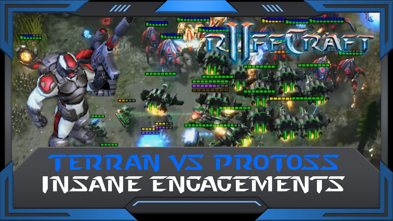 StarCraft 2 (RuFF Highlight): Insane Engagements