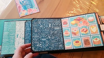 Mini Album Cafe Parisian Graphic 45