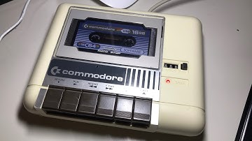 Commodore Datasette (broken) converted to USB for TheC64
