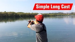 Cara Lempar jauh Mancing Casting