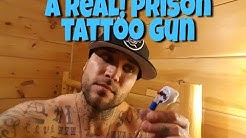 How to make a REAL PRISON TATTOO MACHINE 