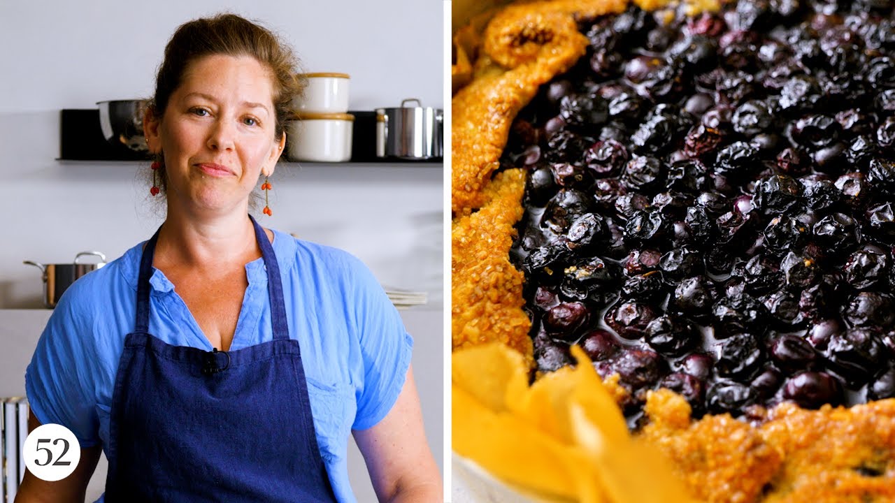 Wild Blueberry Galette with Brandy | Food52 + All-Clad