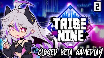 will chat hit first base with me 😳Tribe Nine Closed Beta Test Gameplay [2]  ‪@KoakumaCH‬ #TRIBENINE